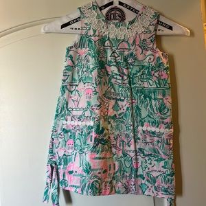 Little girl Lilly Pulitzer shift dress